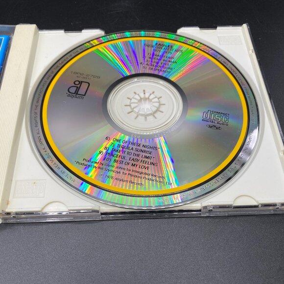 18P2-2729 Eagles Their Greatest Hits 1971-1975 Compilation CD Japan w/ OBI - Picture 5 of 9